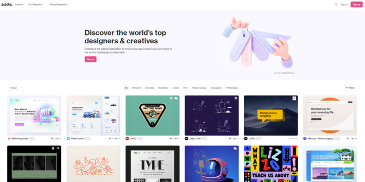 10 وبسایت کاربردی برای گرافیست The Best Websites For Graphic Designers